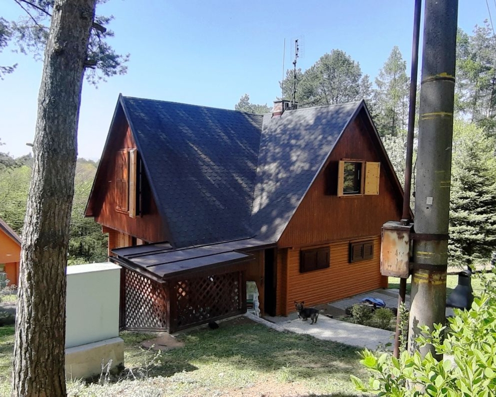 Rekreačný dom Moravany nad Váhom - Striebornica, ÚP 100 m2, pozemok 850 m2