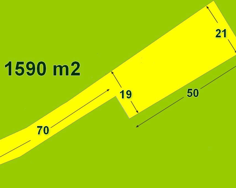 STAVEBNÝ POZEMOK 1590 m2 MORAVANY NAD VÁHOM