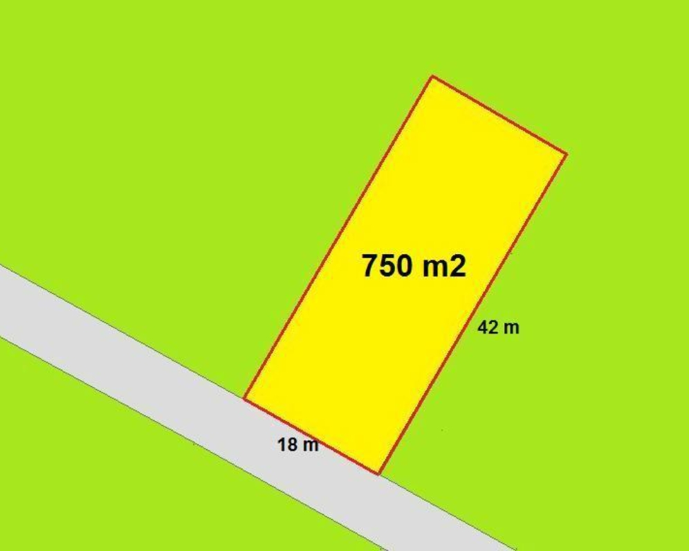 Stavebný pozemok 750 m2, Madunice